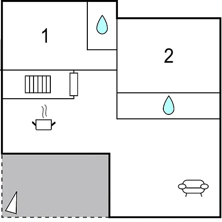 2 Bedroom Beautiful In * Vlašići